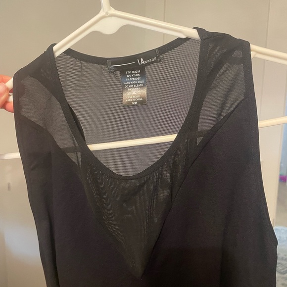 NWT black bodysuit s/m - Picture 3 of 3